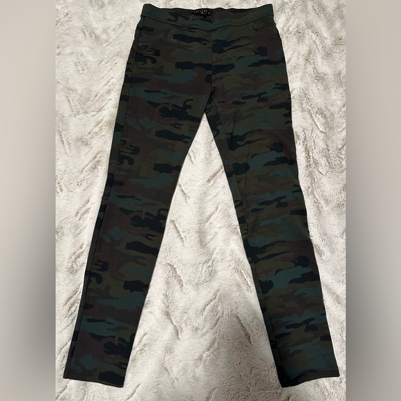 Sanctuary Camouflage Camo High Rise Leggings Jeggings - Picture 3 of 16